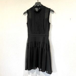 All Saints Black Mini Dress